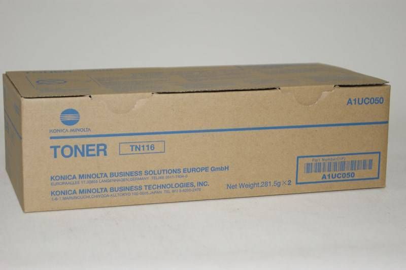 Тонер-картридж Konica Minolta toner cartridge TN-116 for bizhub 164,165,185 2 x 11 000 pages 2 шт. в упаковке распродажа!
