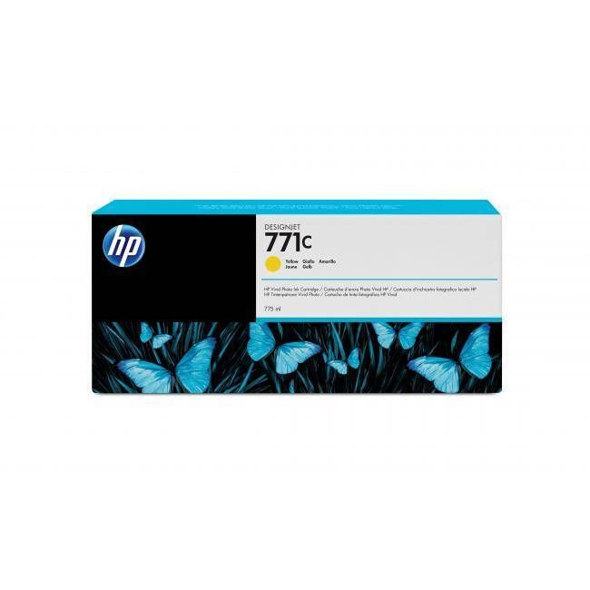 Картридж струйный HP 771C B6Y10A желтый (775мл) для HP DJ Z6200