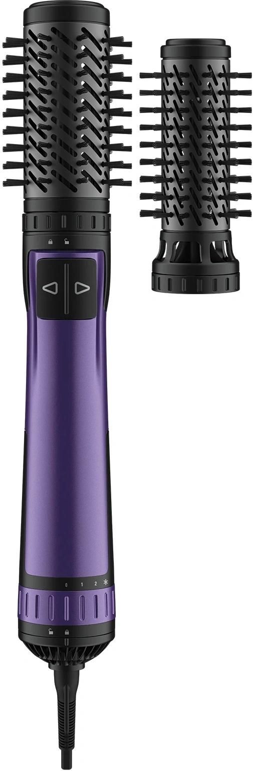 Фен-щетка Rowenta CF9525F0 1000Вт черный/фиолетовый (1830008503)