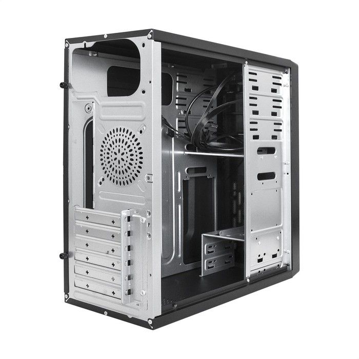 Exegate EX292998RUS Корпус Miditower ExeGate CP-606U-AB550 (ATX, AB550 с вент. 8см, 1*USB+1*USB3.0, аудио)
