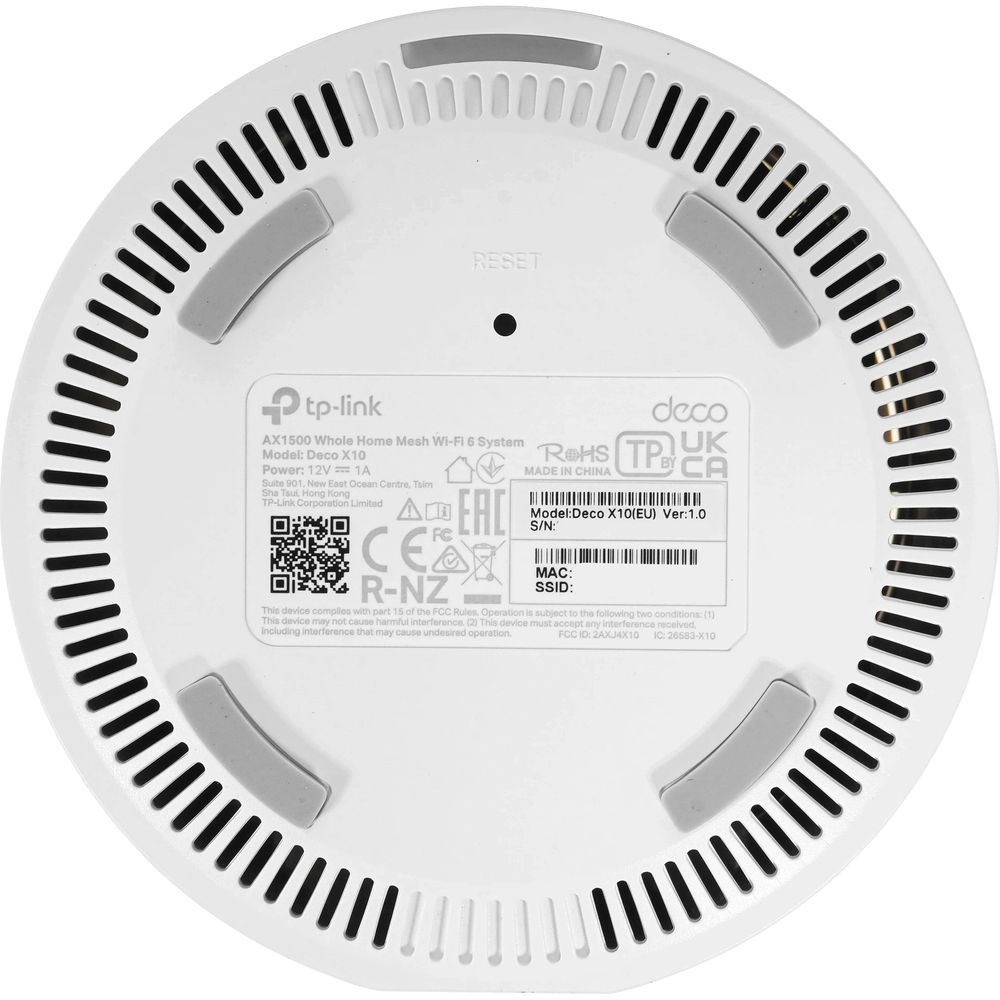 TP-Link Deco X10(1-pack) AX1500 Домашняя Mesh Wi-Fi система