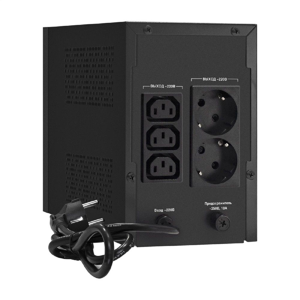 Exegate EX292795RUS ИБП ExeGate SpecialPro Smart LLB-1200.LCD.AVR.2SH.3C13 <1200VA/750W, LCD, AVR, 2*Schuko+3*C13, съемн.кабель, металлический корпус, Black>
