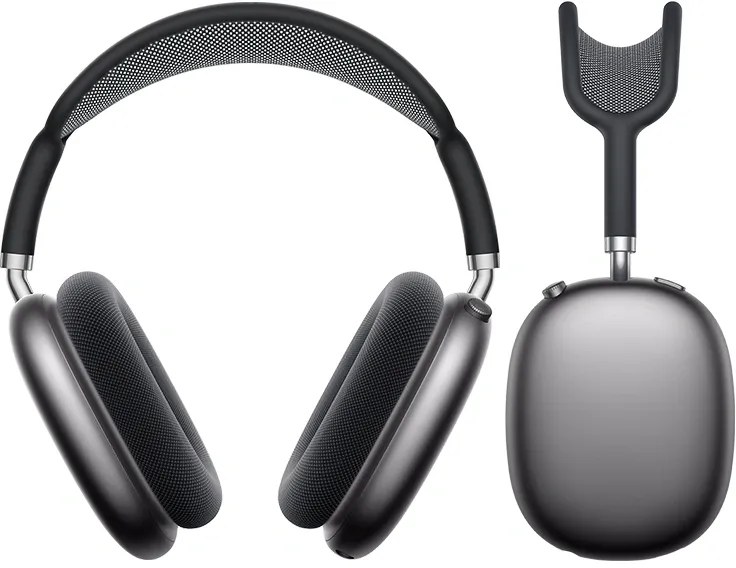 Наушники накладные Hoco W65 т.серый беспроводные bluetooth оголовье (50335)