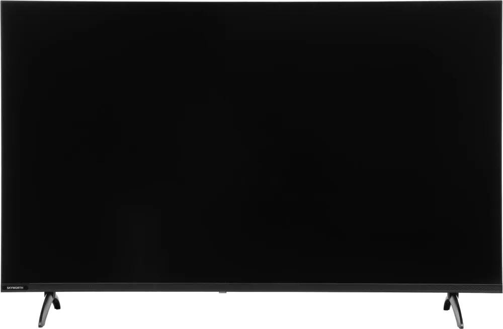 Телевизор LED Skyworth 43" 43E55G Google TV Frameless черный FULL HD 60Hz DVB-T DVB-T2 DVB-C DVB-S DVB-S2 USB WiFi Smart TV