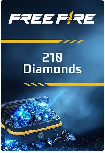 Код активации пополнение игровой валюты Free Fire 210 Diamonds
