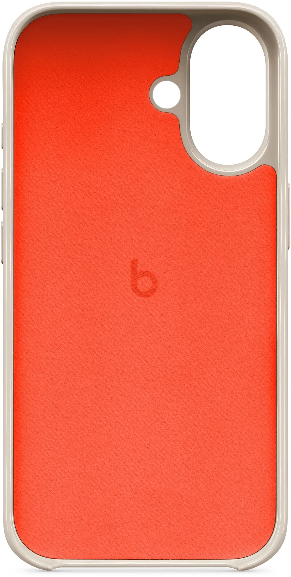 Чехол (клип-кейс) Beats для Apple iPhone 16 A3377 with MagSafe белый Summit Stone (MCFD4PA/A)