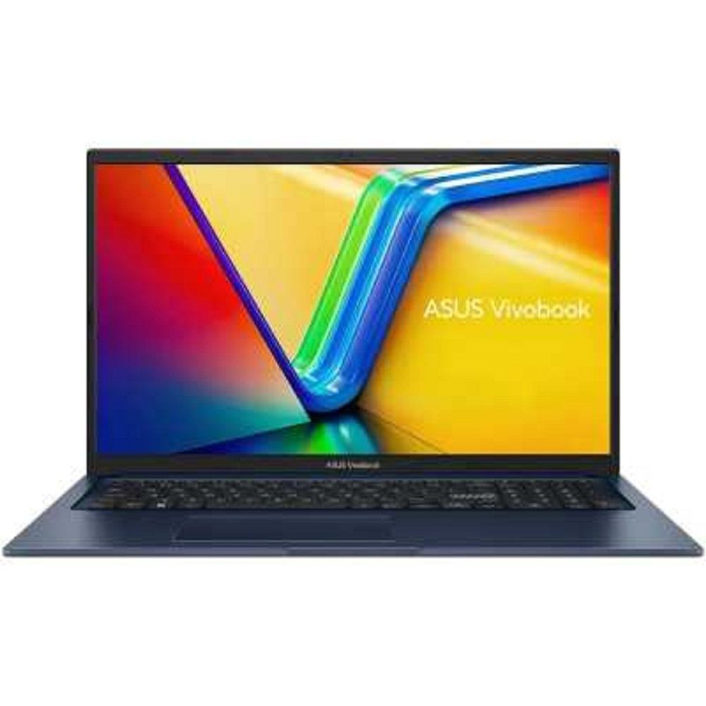 Ноутбук Asus Vivobook 17 X1704VA-AU853 Core 5 120U 16Gb SSD512Gb Intel Graphics 17.3" IPS FHD (1920x1080) без ОС blue WiFi BT Cam (90NB13X2-M00AT0)