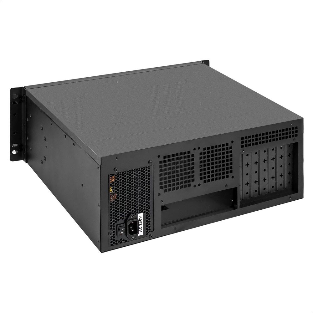 Exegate EX295877RUS Серверный корпус ExeGate Pro 4U350-02 <RM 19", высота 4U, глубина 350, БП 900ADS, 2*USB>