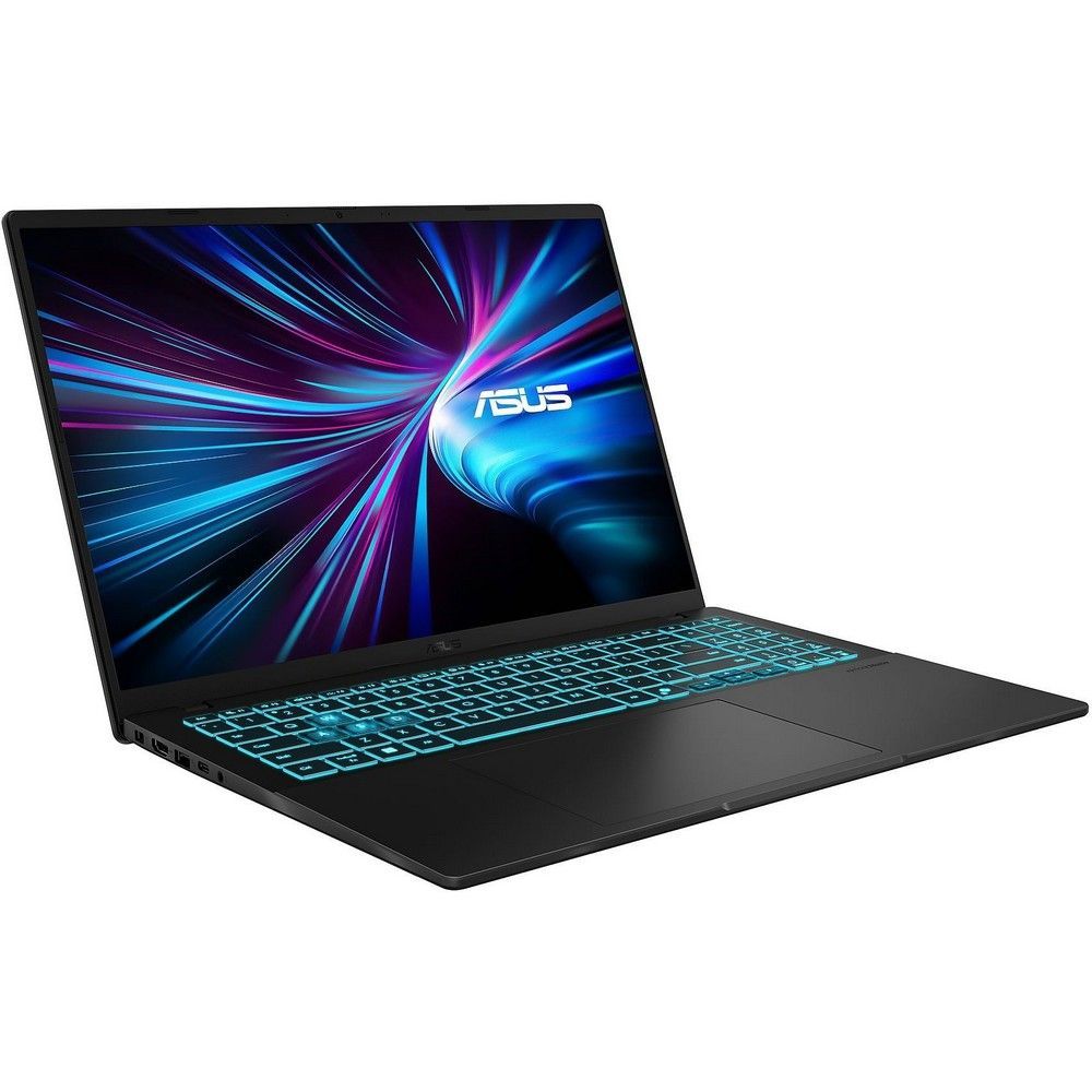 Ноутбук Asus V16 V3607VM-TK207 Core 5 210H 32Gb SSD512Gb NVIDIA GeForce RTX 5060 8Gb 16" IPS WUXGA (1920x1200) без ОС black WiFi BT Cam (90NB16K1-M00FT0)