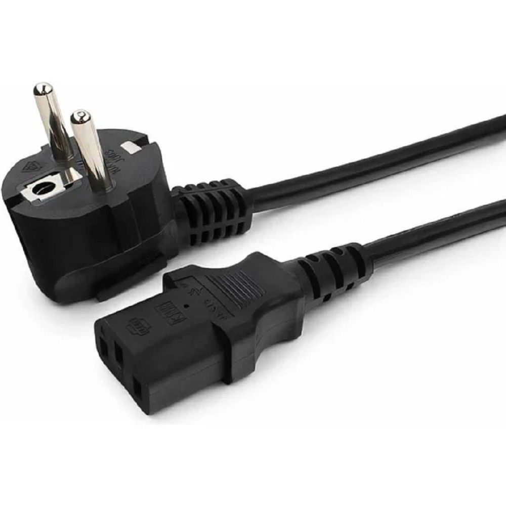 Кабель питания Cablexpert Schuko-C13, 3х0.5мм2, 6А, с заземлением, 1.8м, черный, [PC-186-1-2]