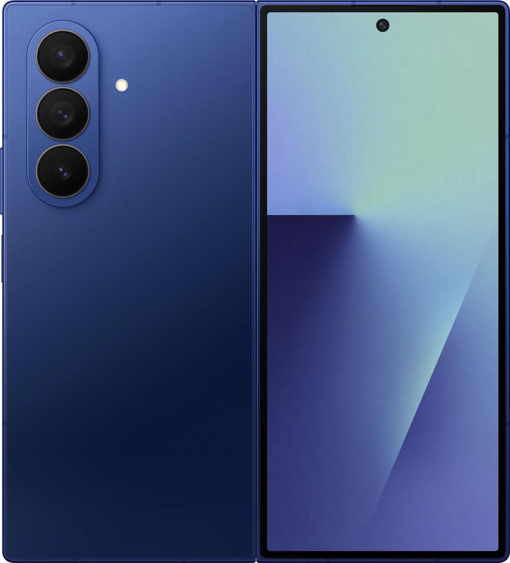 Смартфон Samsung SM-F966B Galaxy Fold7 512Gb 12Gb синий раскладной 3G 4G 2Sim 8" 1968x2184 Android 16 200Mpix 802.11 a/b/g/n/ac/ax/be NFC GPS GSM900/1800 GSM1900 Protect