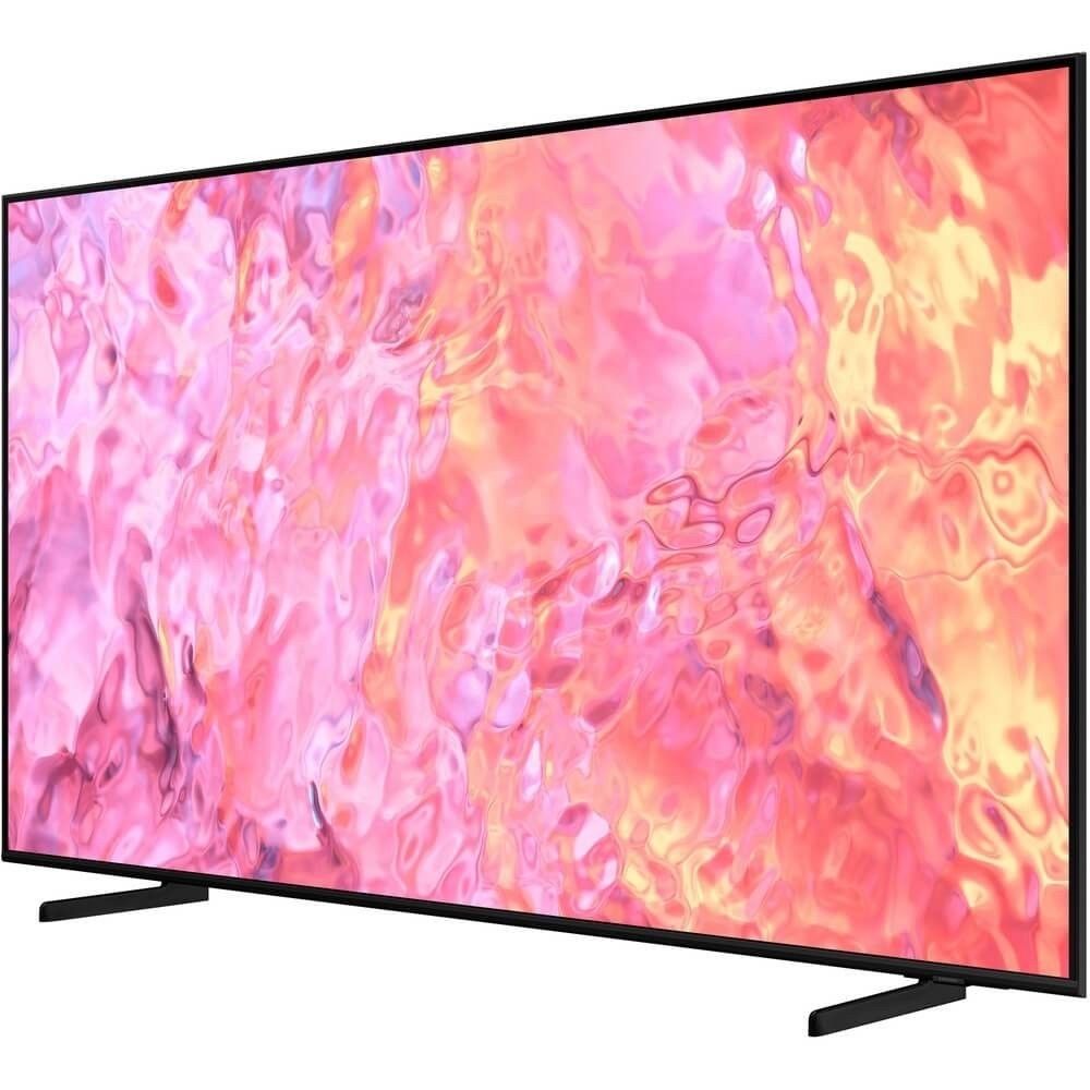 Телевизор QLED Samsung 75" QE75Q60CAUXRU Q черный 4K Ultra HD 60Hz DVB-T2 DVB-C DVB-S2 USB WiFi Smart TV (RUS)