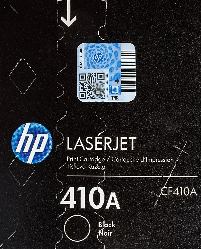 Картридж лазерный HP 410A CF410A черный бар.в компл. (2300стр.) для HP LJ Pro M452/M477
