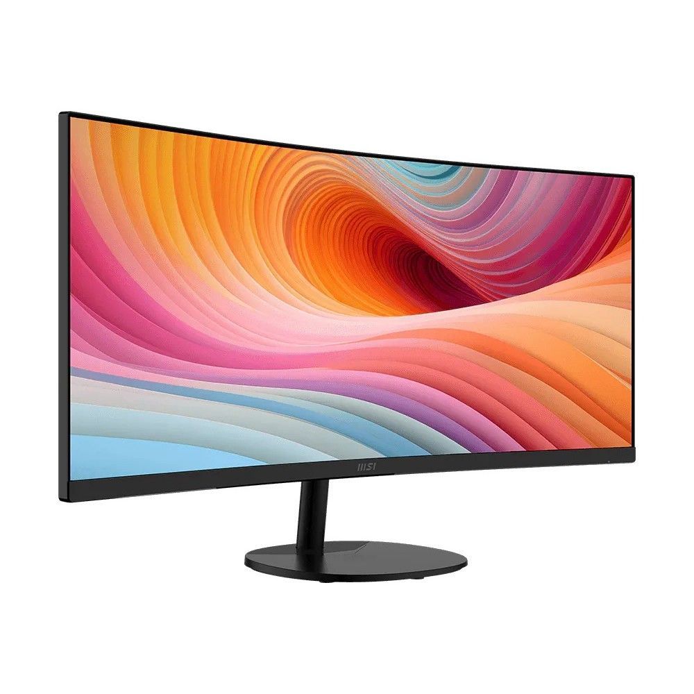 Монитор MSI 34" PRO MP341CQ E12 1500R, 21:9, VA, UWQHD, 1/4ms, 300cd, 120Hz, HDMI, DP, SPK