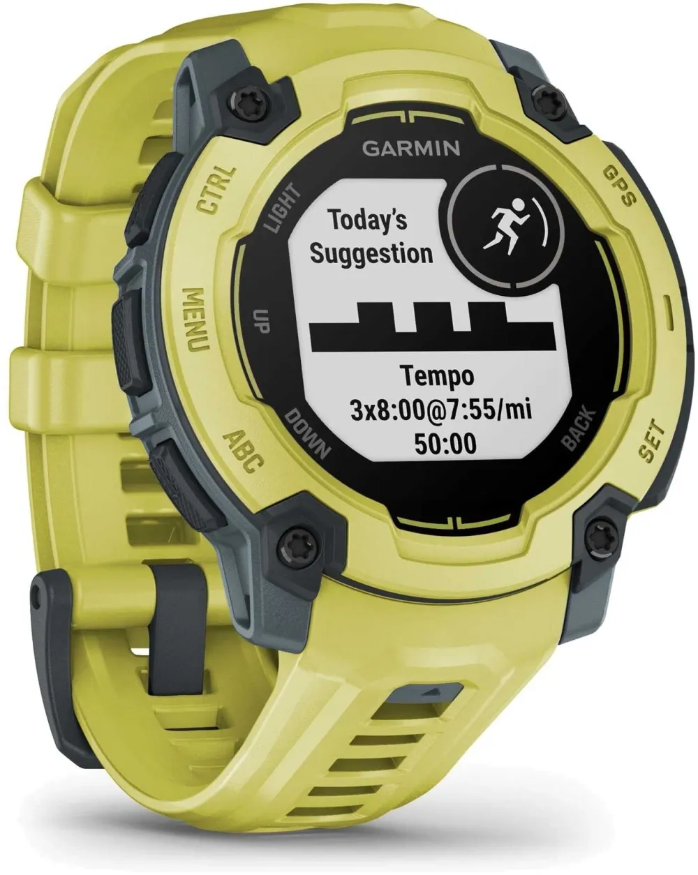 Смарт-часы Garmin Instinct E 1.4" AMOLED корп.оливковый рем.оливковый (010-02933-01)