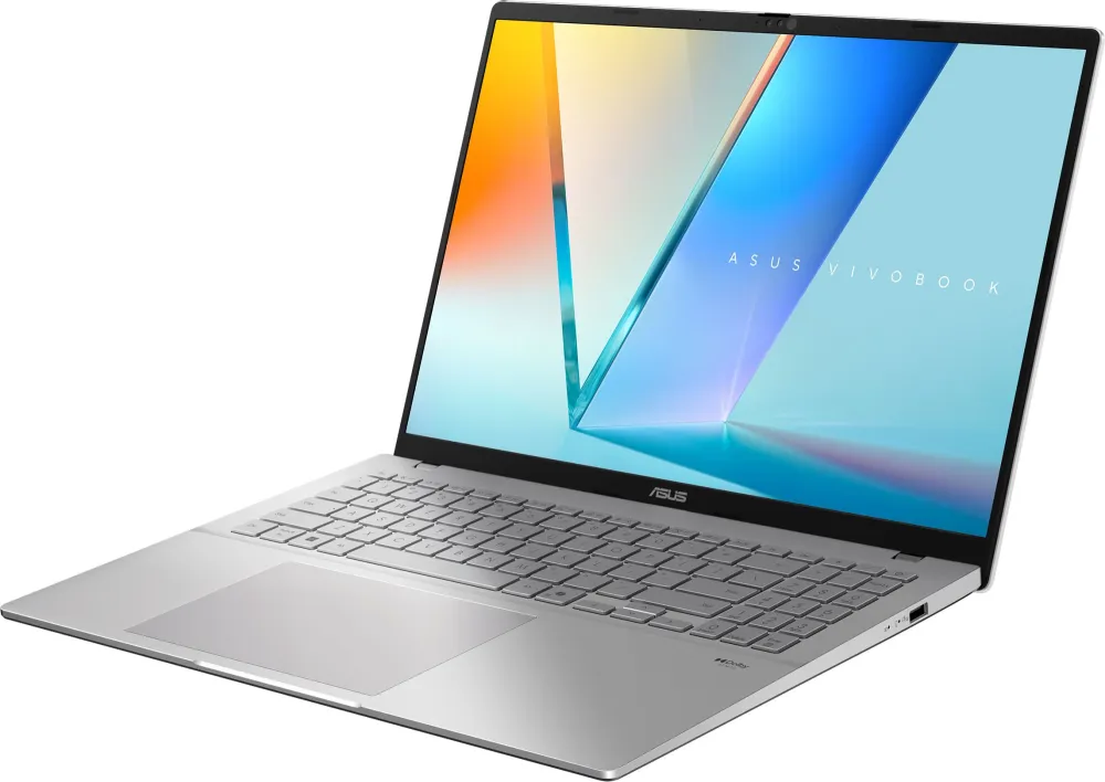 Ноутбук Asus VivoBook S16 S3607AA-SH097 Core Ultra 5 325 16Gb SSD1Tb Intel Arc 16" OLED WUXGA (1920x1200) без ОС silver WiFi BT Cam (90NB1731-M00810)