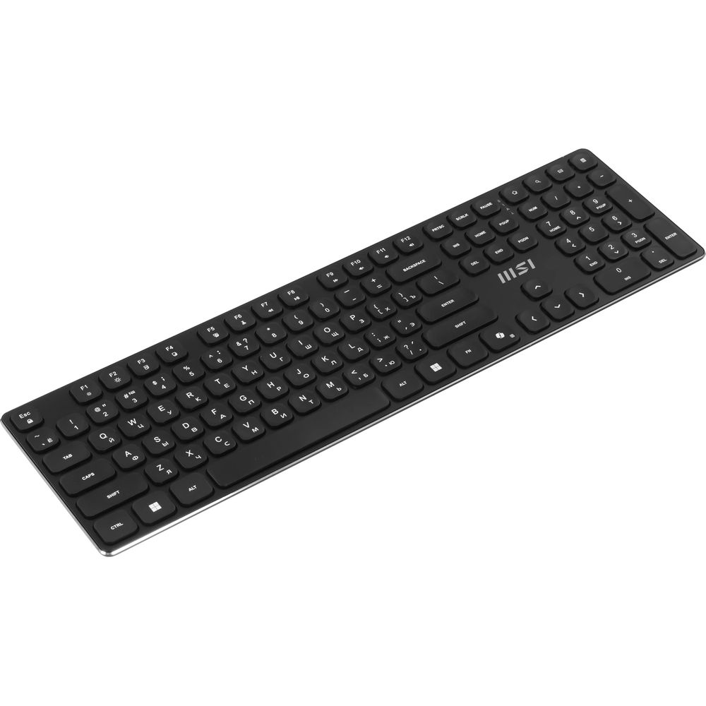 Клавиатура + мышь MSI K210 Combo клав:черный мышь:черный USB беспроводная (S11-43RU213-Y92)