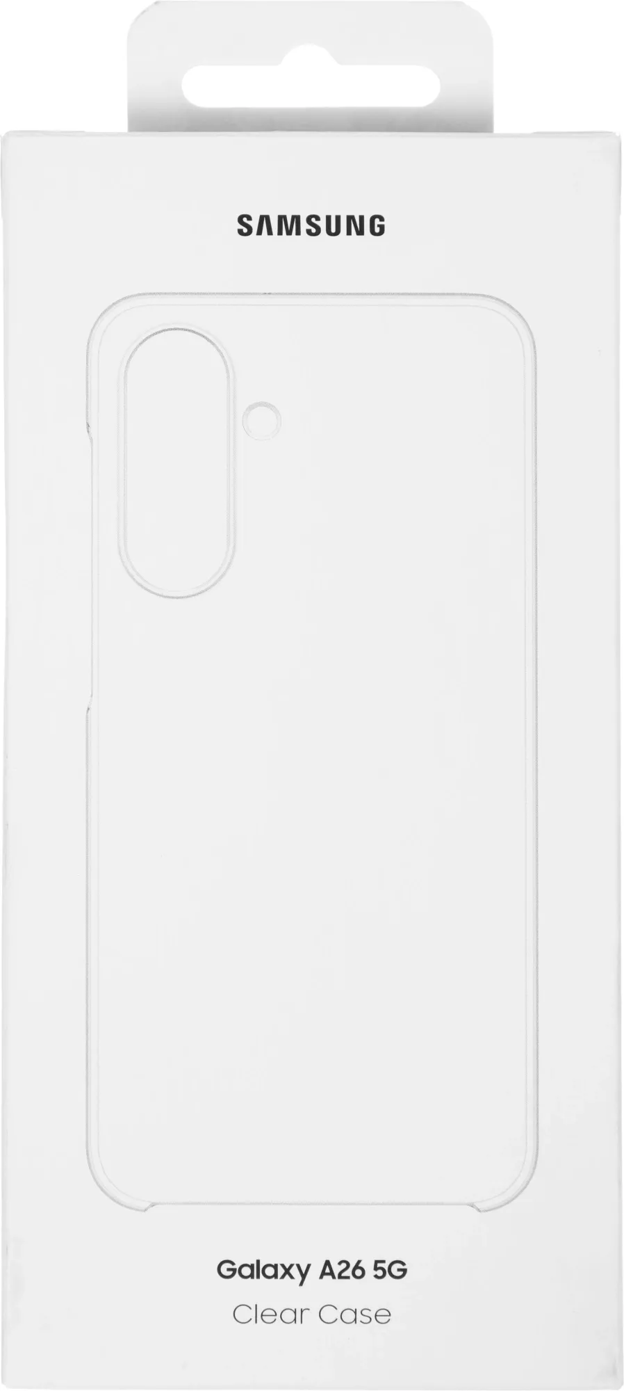 Чехол (клип-кейс) Samsung для Samsung Galaxy A26 Clear Case A26 прозрачный (EF-QA266CTEGRU)
