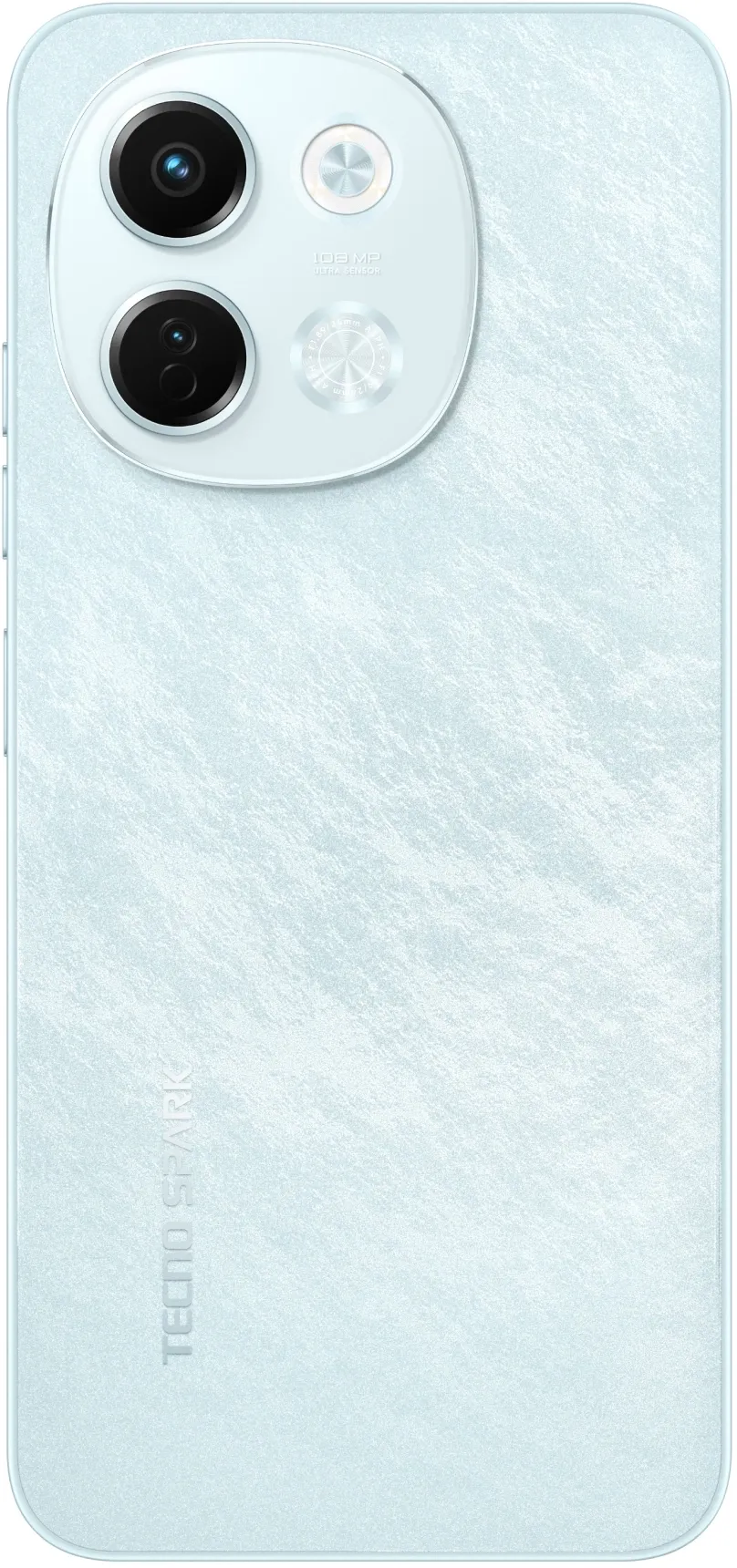 Смартфон Tecno Spark 30 5G 128Gb 6Gb голубой моноблок 3G 4G 2Sim 6.67" 720x1600 Android 14 108Mpix 802.11 a/b/g/n/ac NFC GPS GSM900/1800 Protect FM microSD max1024Gb
