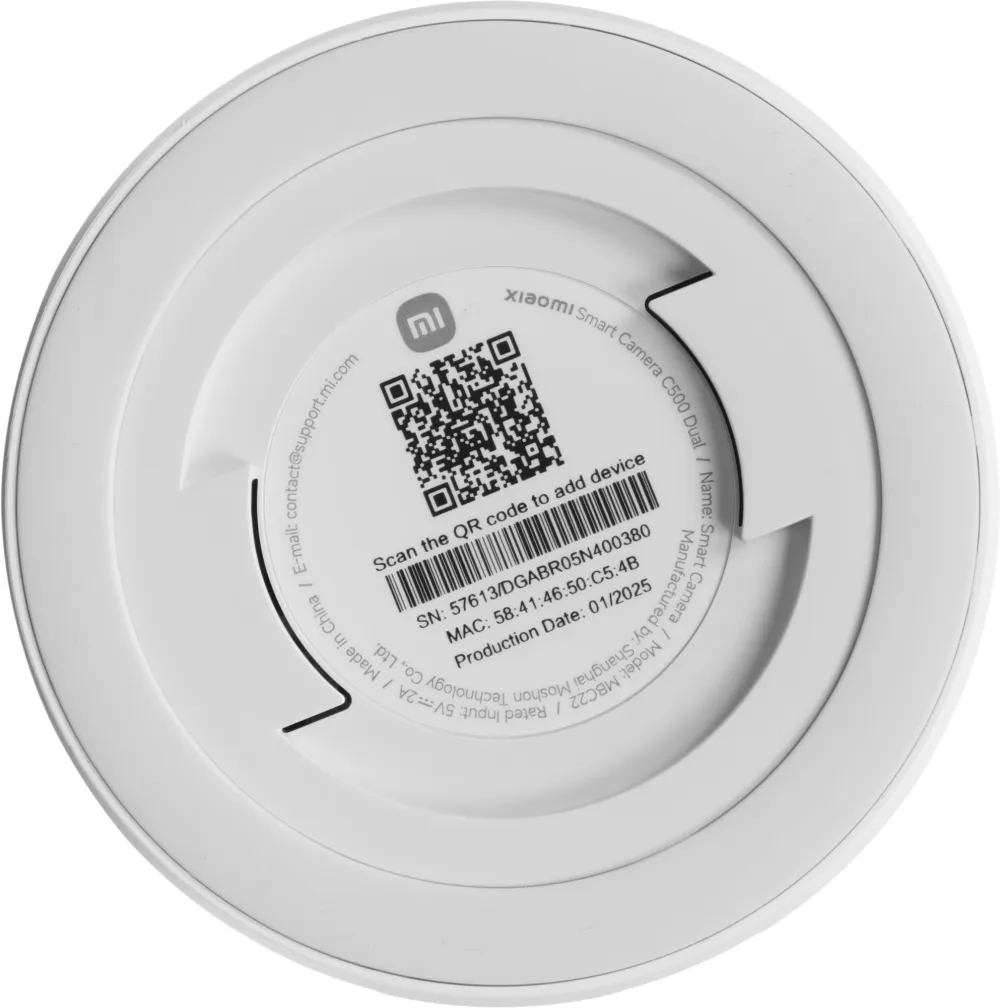 Поворотная IP-Камера Xiaomi Smart Camera C500 Dual EU