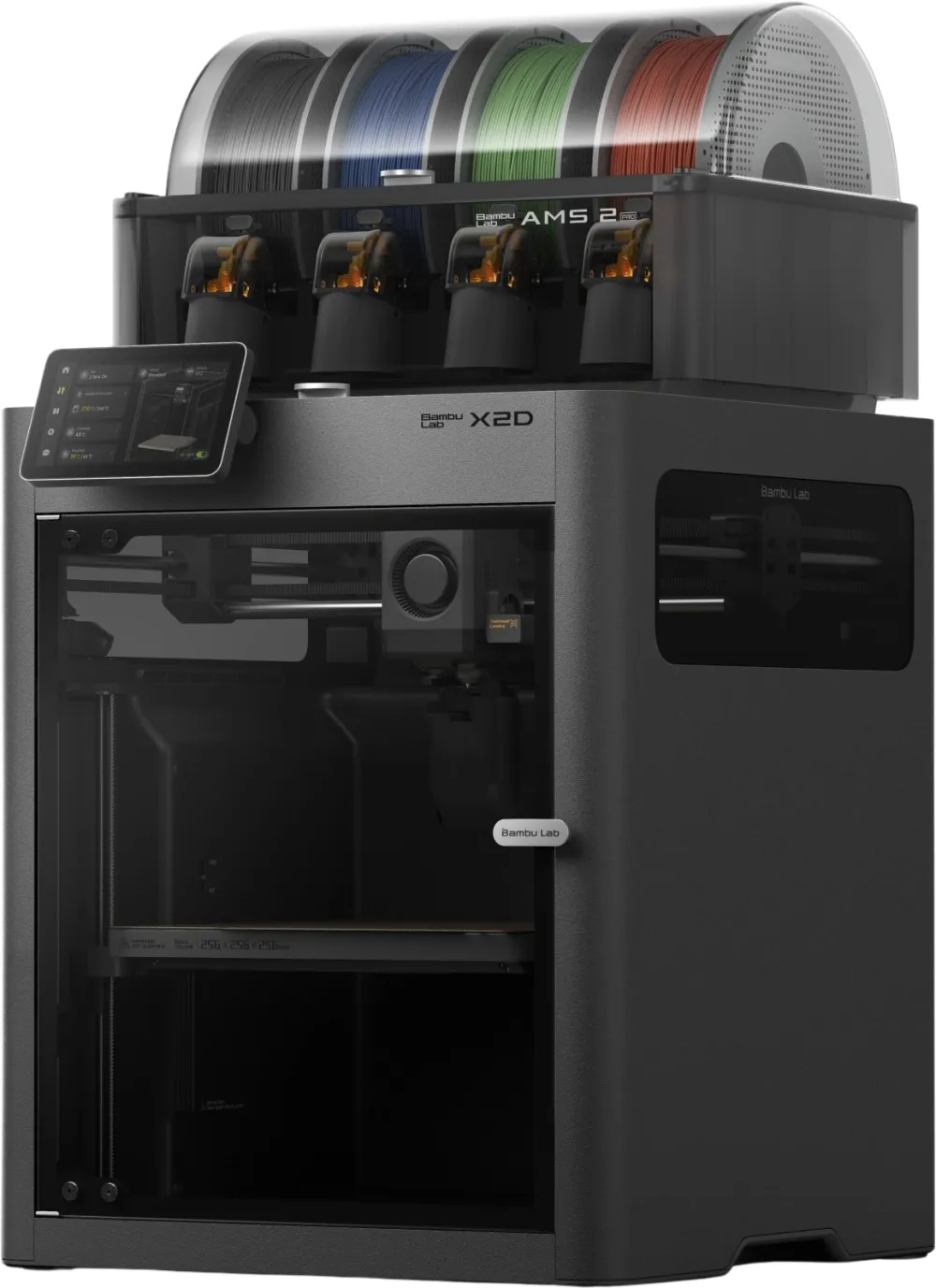 Принтер 3D Bambu Lab X2D Combo-EU 256x256x260мм ABS/PLA/PETG/Flex/Carbon/TPU 50мкм