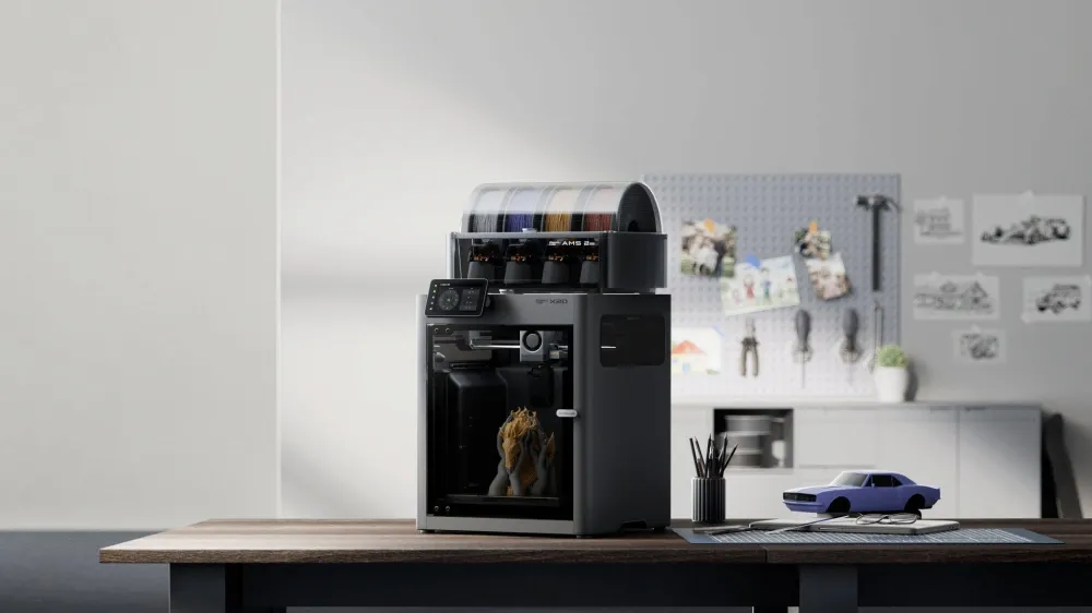 Принтер 3D Bambu Lab X2D Combo-EU 256x256x260мм ABS/PLA/PETG/Flex/Carbon/TPU 50мкм