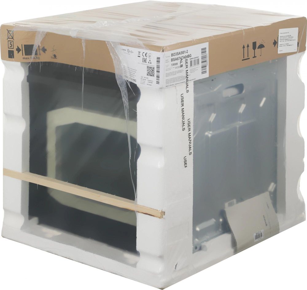 Духовой шкаф Электрический Gorenje BSA6747A04BG черный