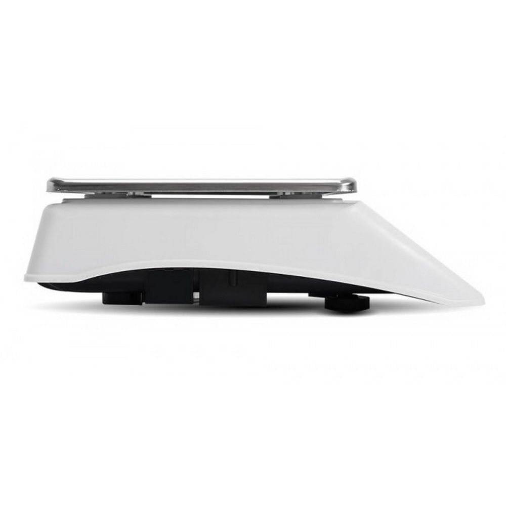 Торговые настольные весы M-ER 223 AC-15.2 "Mary" LCD, белые, 15кг. (3621)