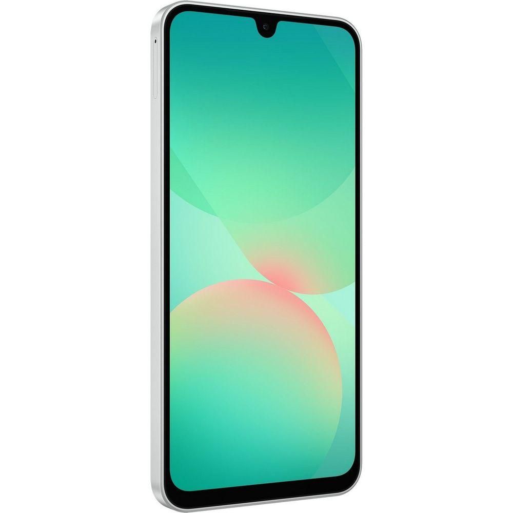 Смартфон Samsung SM-A266B Galaxy A26 5G 256Gb 8Gb белый моноблок 3G 4G 2Sim 6.7" 1080x2340 Android 15 50Mpix 802.11 a/b/g/n/ac NFC GPS GSM900/1800 GSM1900 Protect microSD max2048Gb