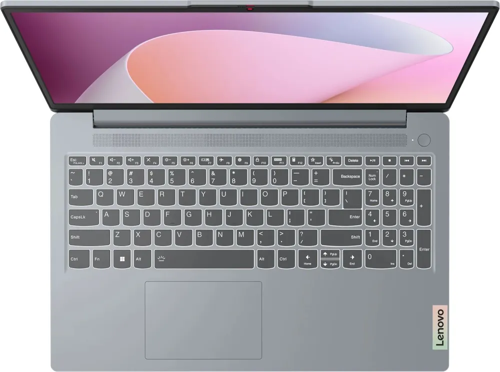 Ноутбук Lenovo IdeaPad Slim 3 15AMN8 Ryzen 3 30 8Gb SSD256Gb AMD Radeon 610M 15.6" IPS FHD (1920x1080) без ОС grey WiFi BT Cam (82XQ01CCPS)