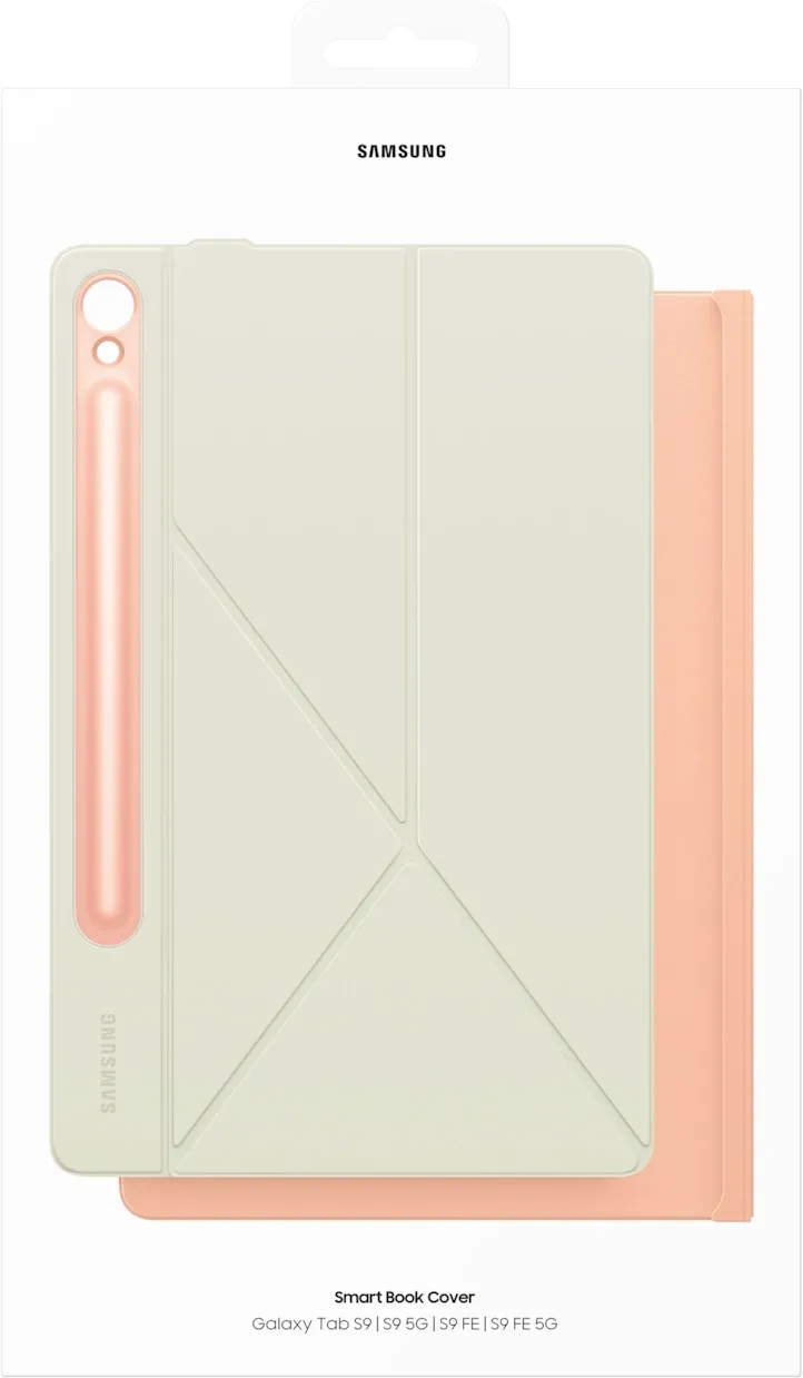 Чехол Samsung для Samsung Galaxy Tab S9/ S9 FE/ S10 FE Smart Book Cover поликарбонат/полиуретан оранжевый (EF-BX710POEGRU)