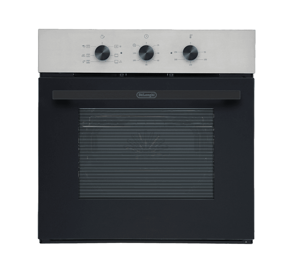 Встраиваемый духовой шкаф Delonghi/ Встраиваемый духовой шкаф Delonghi, объем 60 л, конвекция, механический таймер, цвет нержавеющаая сталь