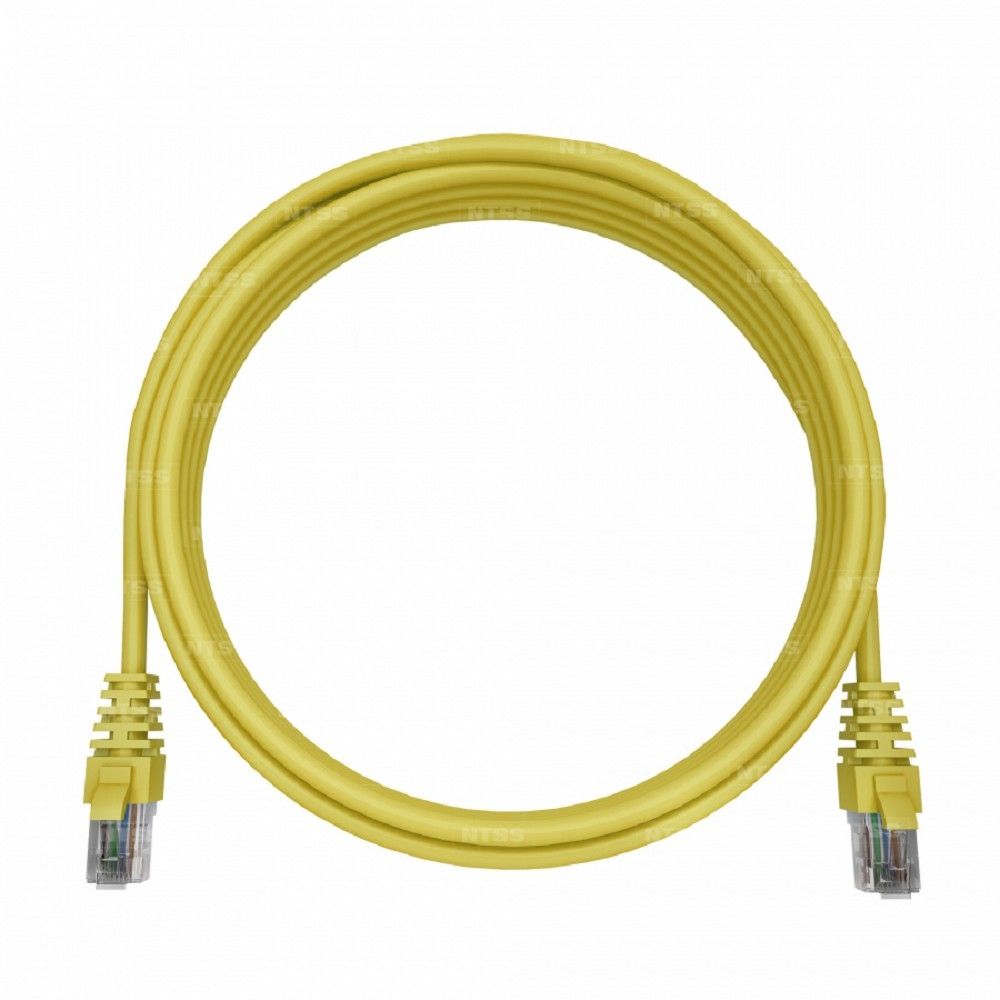 NTSS Патч-корд NTSS PREMIUM 2xRJ45/8P8C, T568B UTP CAT5e LSZH 1,5 метра, желтый NTSS-PC-PM-UTP-RJ45-5e-1.5-LSZH-YL