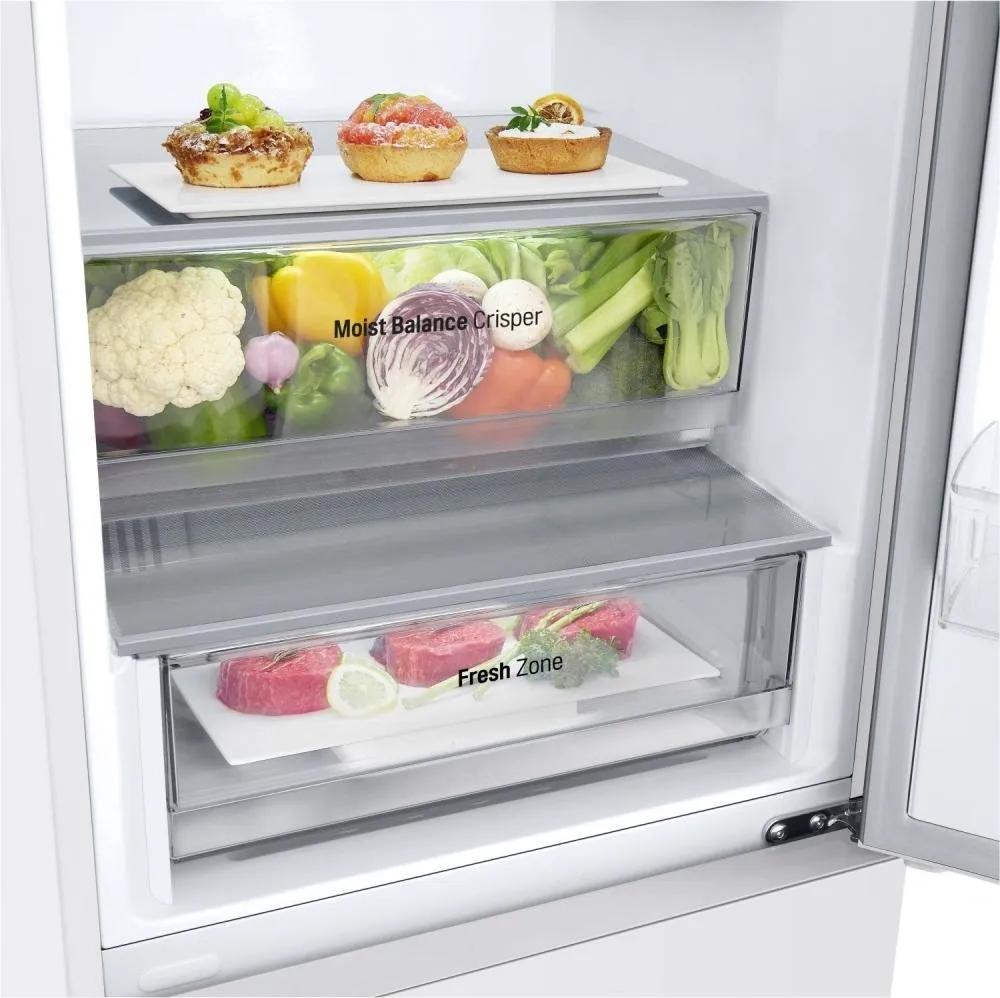 Холодильник LG GC-B459AQQW 2-хкамерн. белый