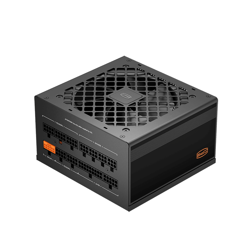 Блок питания ПК/ Power Supply PCCooler, 1000W 80+ Gold (ATX, 3.1, Full modular, 1x24(20+4)pin, 2xCPU 8(4+4)pin, 3xPCIe*2 8(6+2)pin, 1x12VHPWR, 9xSATA*3, 3xMOLEX4pin, Active, 120x120mm, 140x150x86mm, APFC, OVP/UVP/SCP/OPP/OCP/OTP/SPD, black)