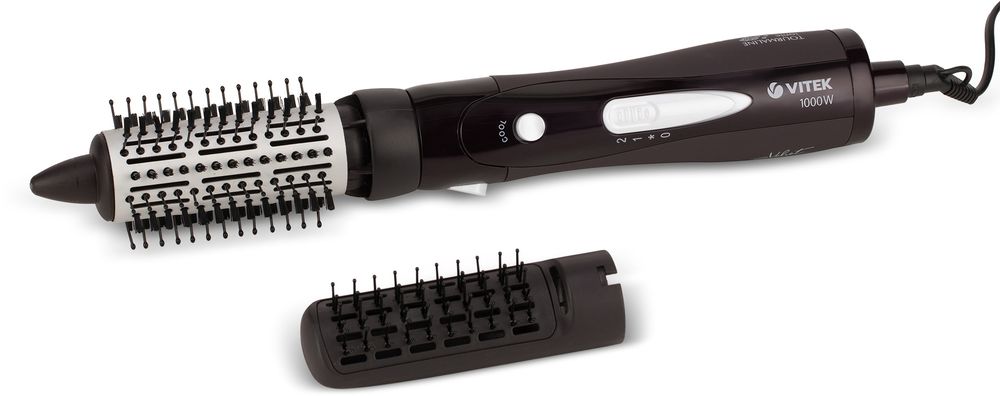 Фен-щетка Vitek VT-8235 1000Вт фиолетовый