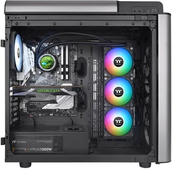 Система водяного охлаждения Thermaltake TH360 V2 Ultra ARGB Soc-AM5/AM4/1200/1700/1851 черный 4-pin 25.8dB Al LCD Ret (CL-W384-PL12SW-A)