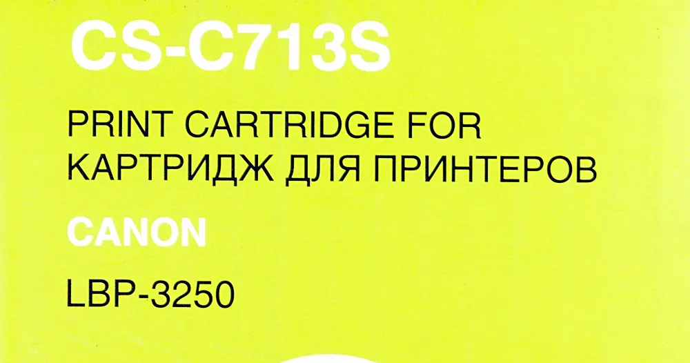 Картридж лазерный Cactus CS-C713S 713 черный (2000стр.) для Canon i-Sensys 3250