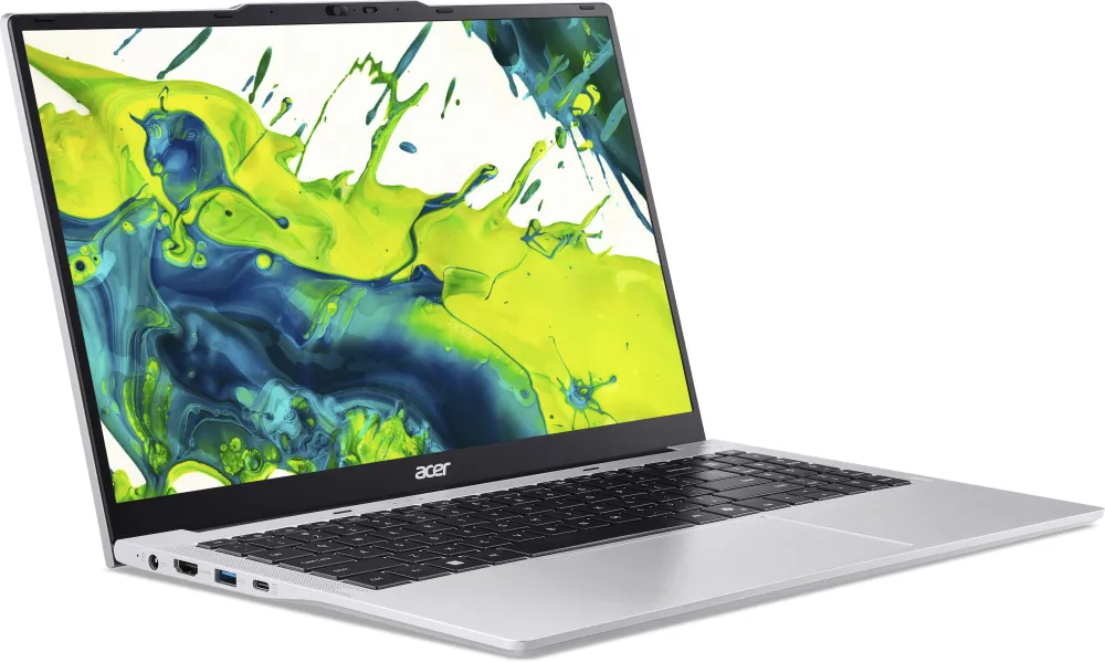 Ноутбук ACER ASPIRE LITE 15/ AL15-72P-58X5/ SILVER/ i5-13500H/ UHD / 8GB/ 512/ DOS