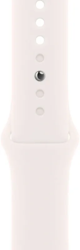 Смарт-часы Apple Watch Series 11 A3333 46мм OLED корп.розовое золото Sport Band рем.белый разм.брасл.:160-210мм (MEV74LW/A)