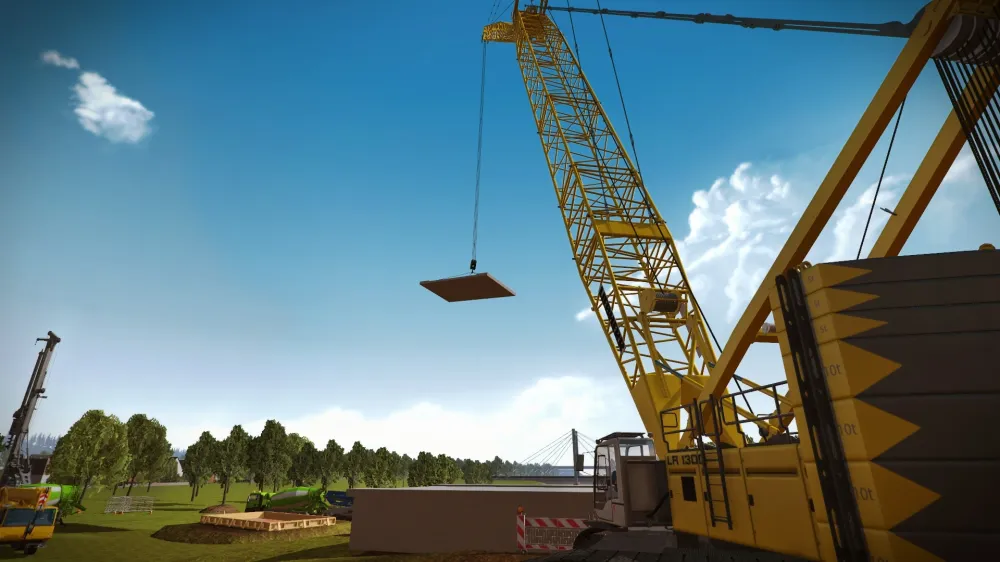 Дополнение к игре для ПК Astragon Construction Simulator 2015: Liebherr LR 1300 (0+)