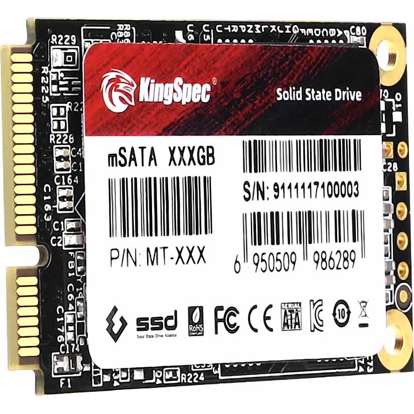Накопитель SSD Kingspec mSATA 512Gb MT-512 MT Series mSATA