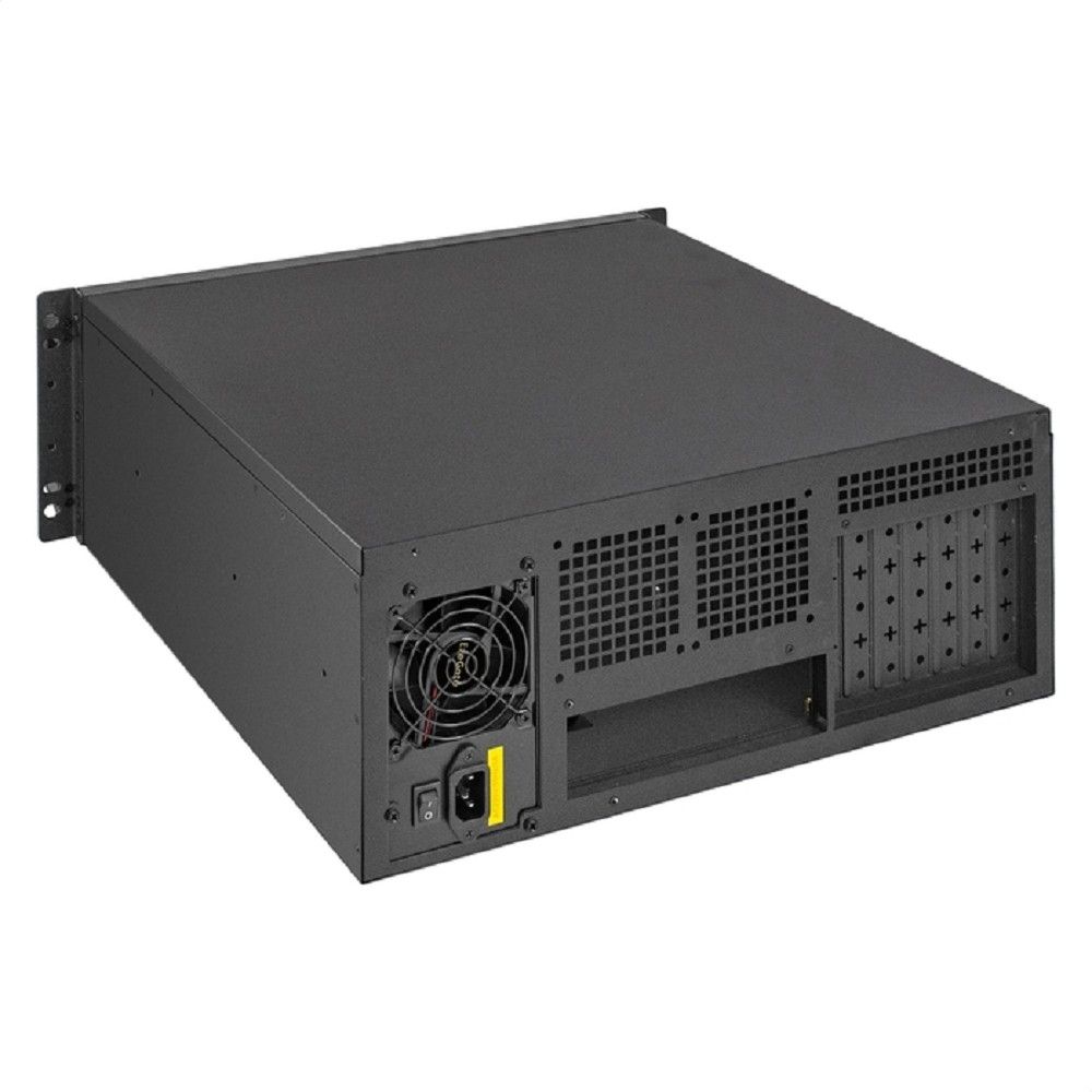 Exegate EX295899RUS Серверный корпус ExeGate Pro 4U450-17 <RM 19", высота 4U, глубина 450, БП 500ADS, 2*USB>