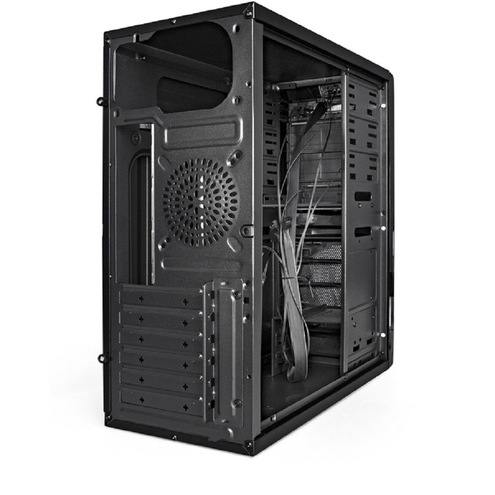 Exegate EX278402RUS Корпус Miditower Exegate XP-329S Black, ATX, <без БП>, 2*USB, Audio