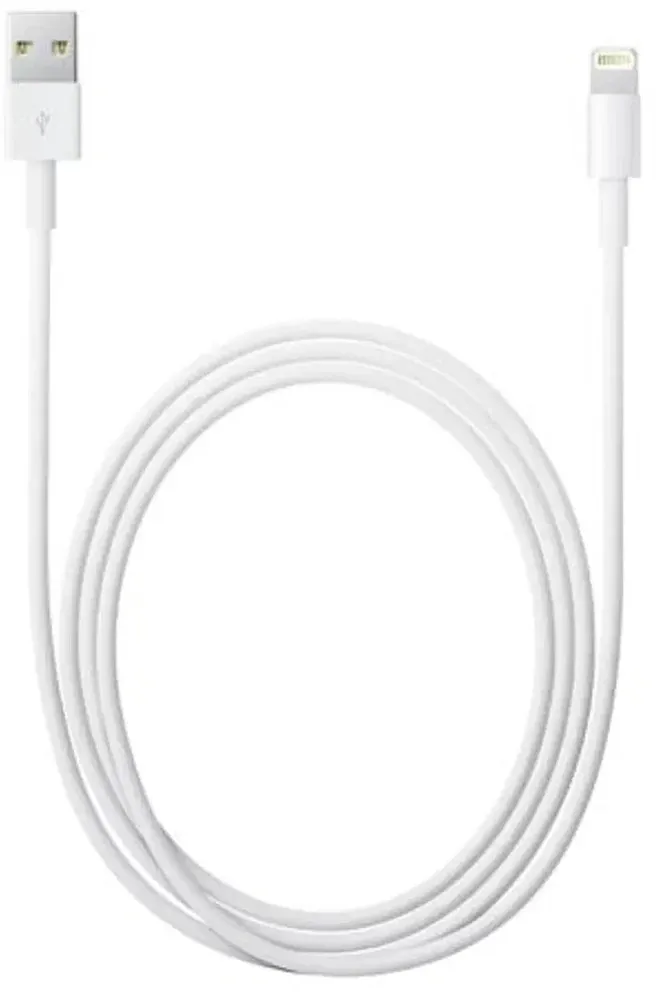 Кабель Apple A1480 MUQW3ZM/A USB (m)-Lightning (m) 1м белый