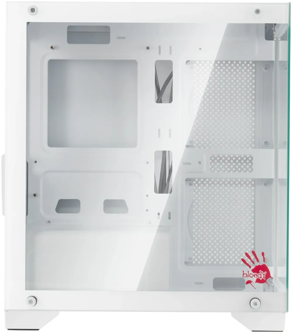 Корпус Bloody BD-CC103 белый без БП mATX 7x120mm 1xUSB2.0 1xUSB3.0 audio bott PSU