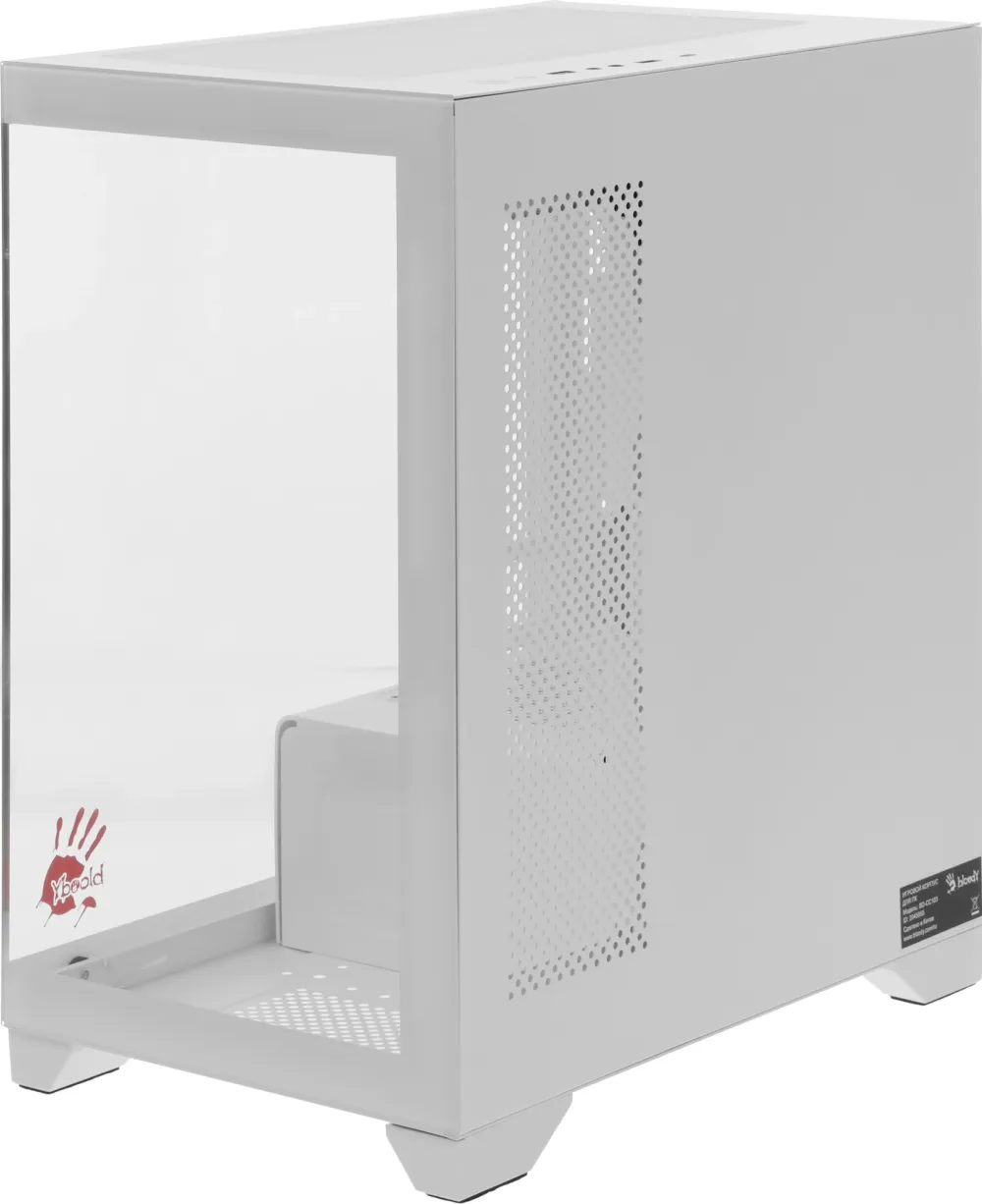 Корпус Bloody BD-CC103 белый без БП mATX 7x120mm 1xUSB2.0 1xUSB3.0 audio bott PSU
