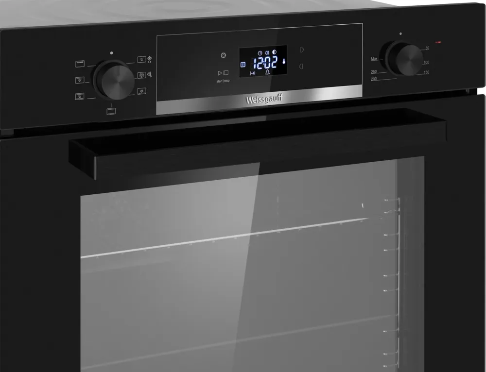 Духовой шкаф Электрический Weissgauff EOV 29 PDB Black Edition черный