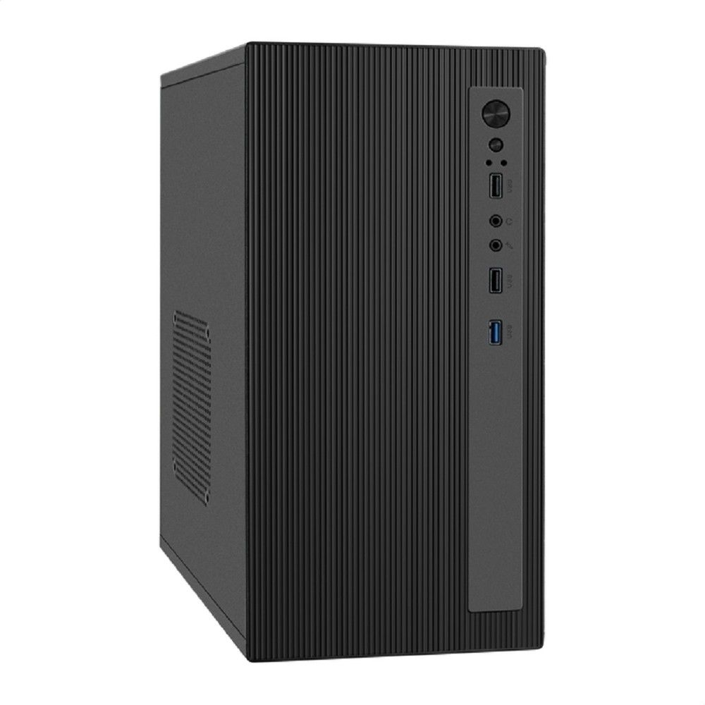 Exegate EX299221RUS Корпус Minitower ExeGate BAA-303MU-UNS400 (mATX, БП UNS400 с вент. 12см, 2*USB+1*USB3.0, HD Audio, черный)