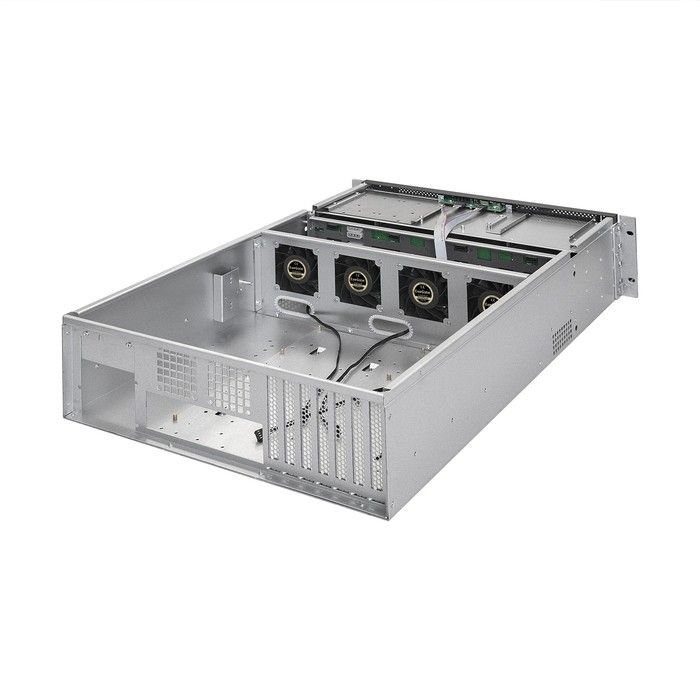 Exegate EX296382RUS Серверный корпус ExeGate Pro 3U660-HS16 <RM 19", высота 3U, глубина 660, БП 2U-1000ADS,16xHotSwap, USB>